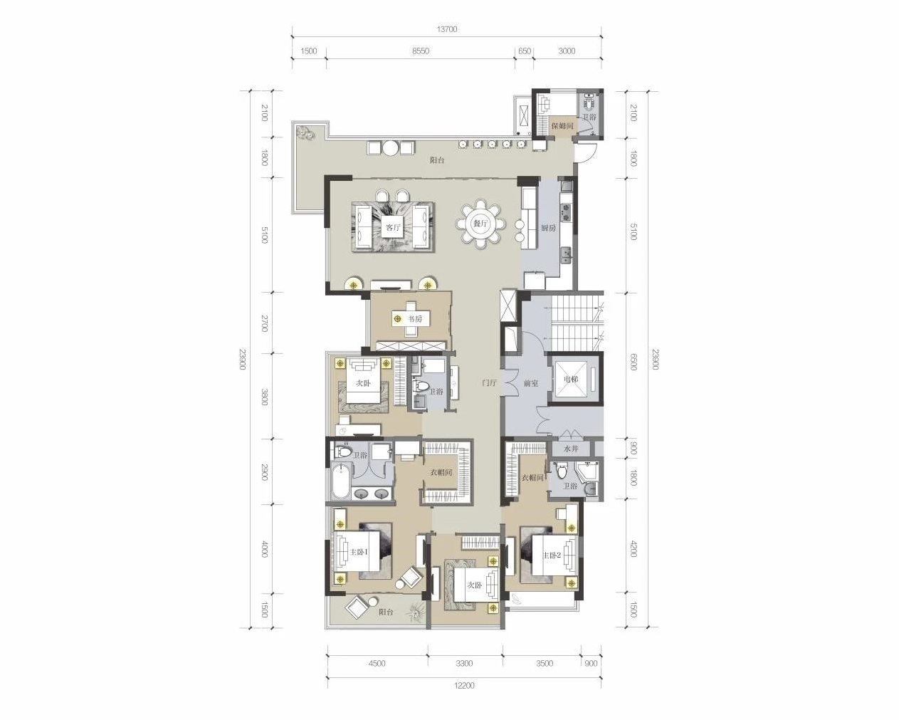 北大資源紫境府裝修 北大資源紫境府裝修