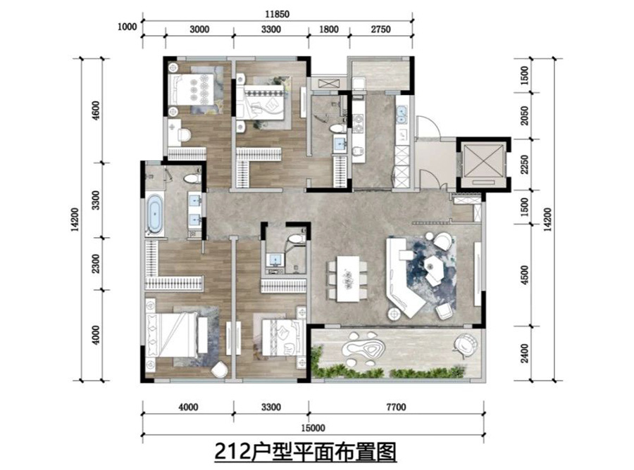 融創(chuàng)國(guó)賓雅集戶(hù)型圖 融創(chuàng)國(guó)賓雅集戶(hù)型圖