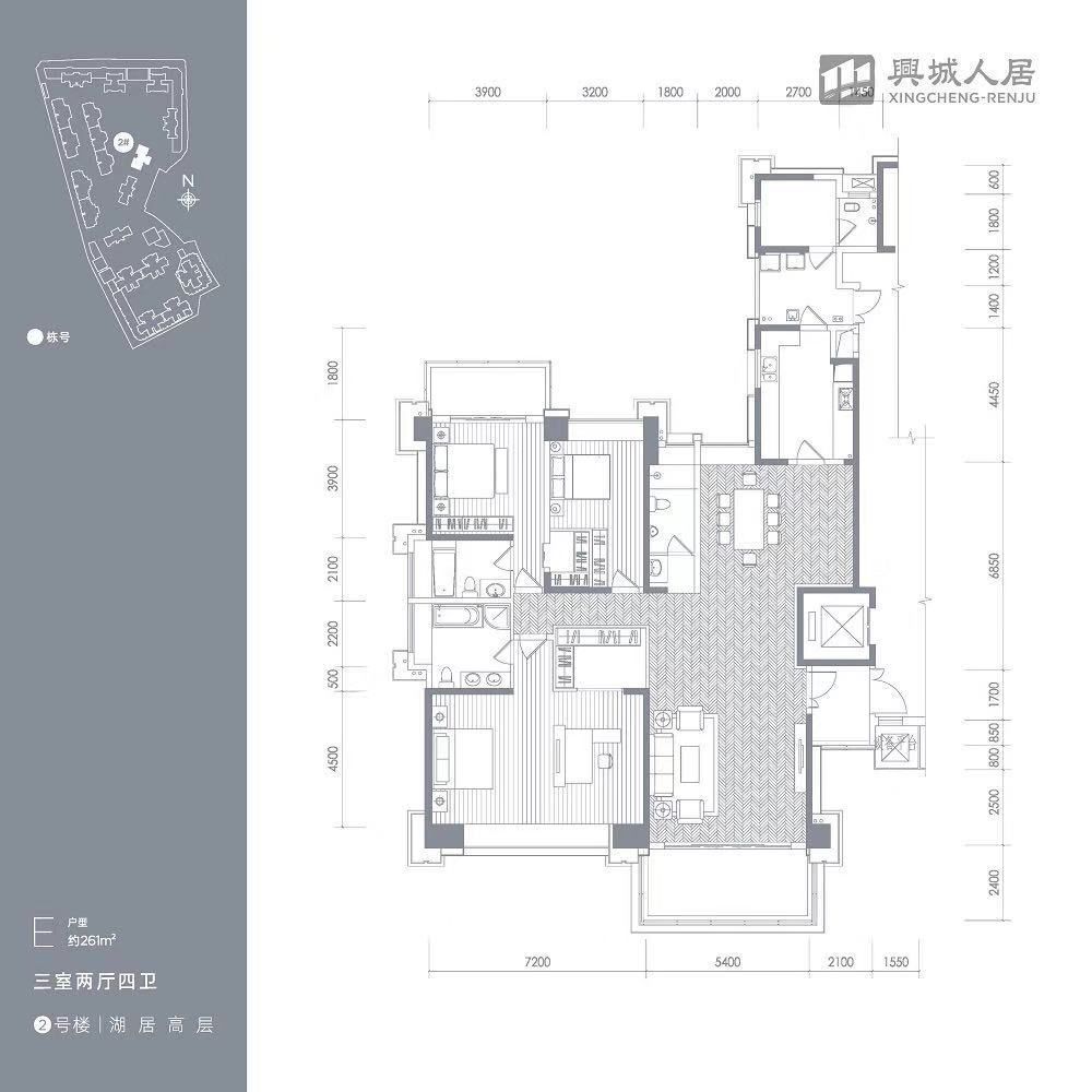 人居東湖長島戶型圖 人居東湖長島戶型圖