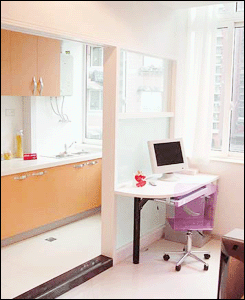 白領單身公寓:小戶型效果圖欣賞