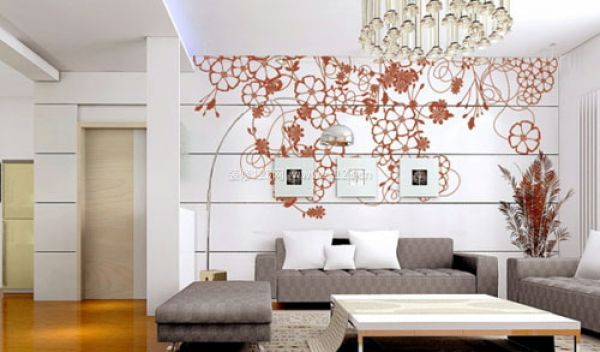 沙發(fā)背景墻 