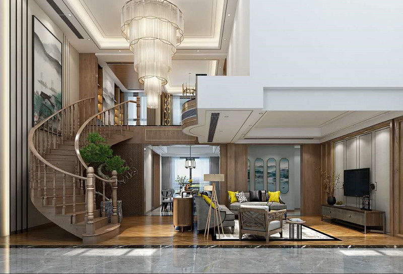 萬科君悅云臺裝修效果圖