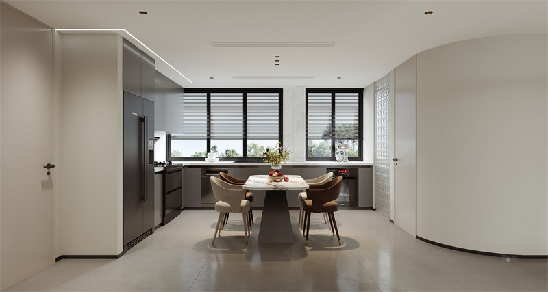 成都室內裝修，廚房便捷設計