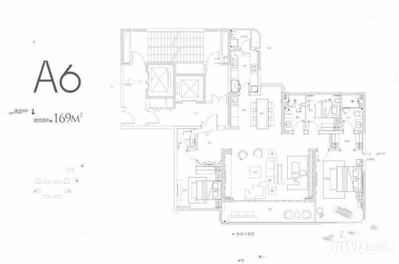 中海浣云局戶型圖 中海浣云局戶型圖