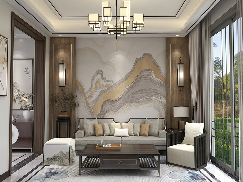 成都大平層客廳裝修設計效果圖 成都大平層客廳裝修設計效果圖